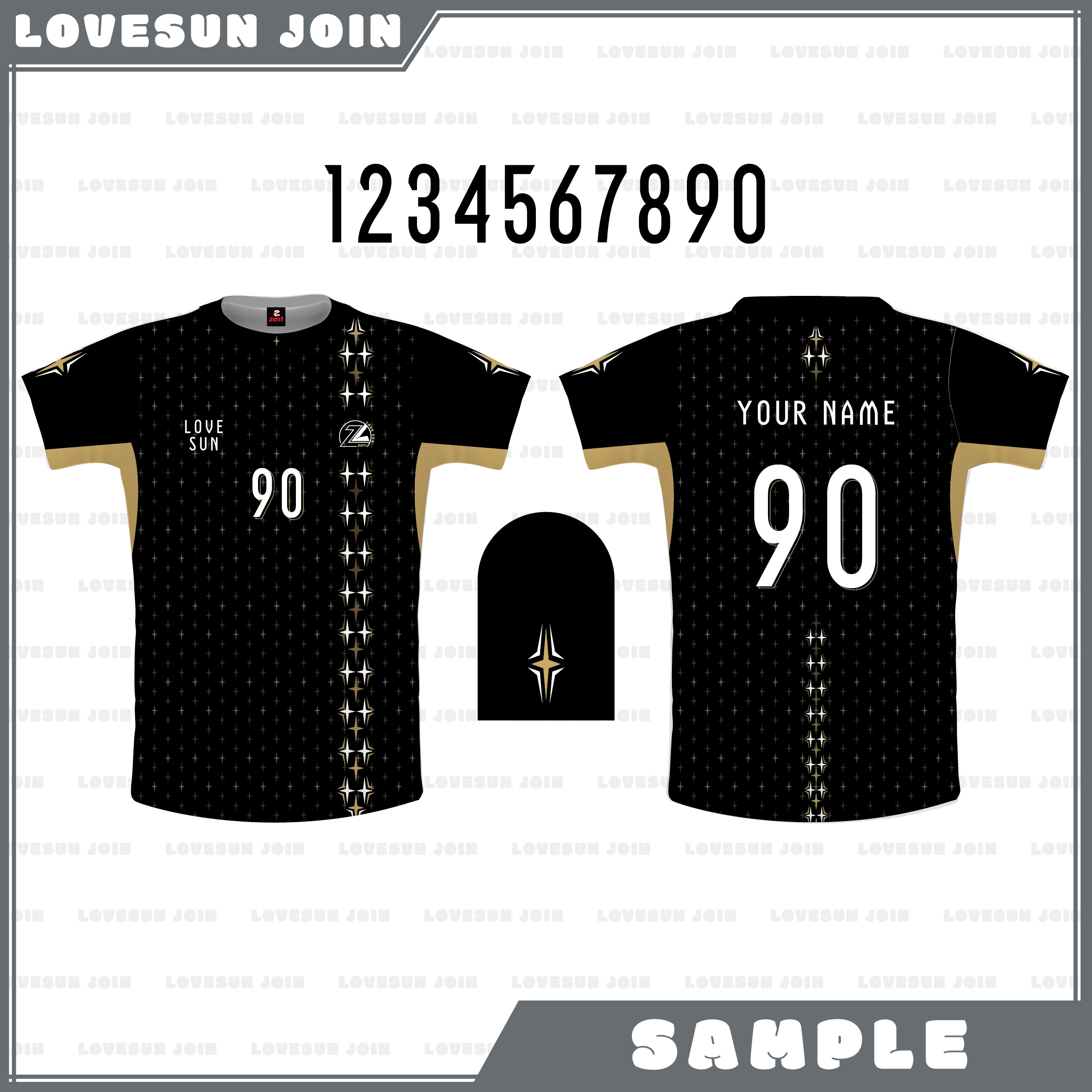 熱昇華短袖球衣 - sample