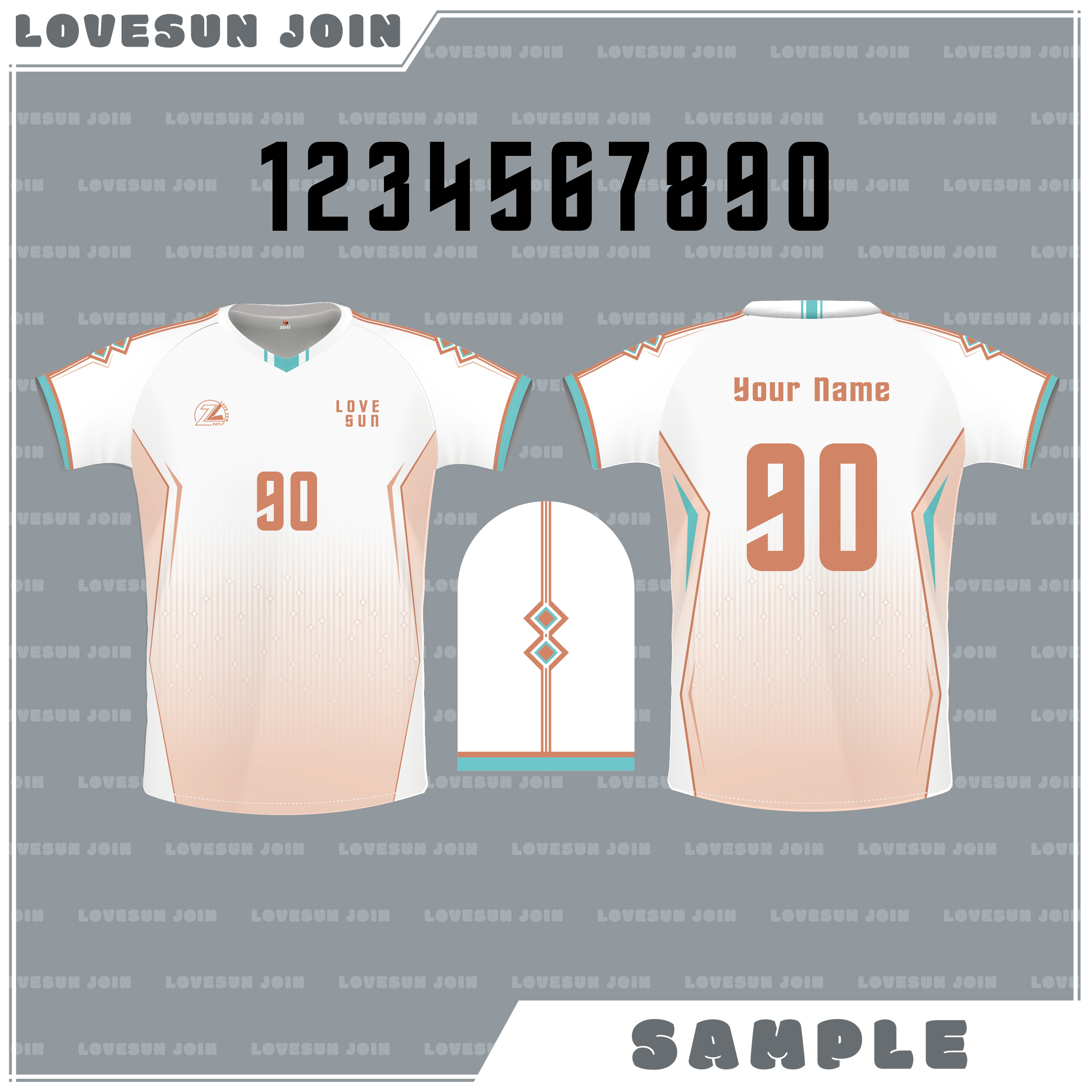 熱昇華短袖球衣 - sample