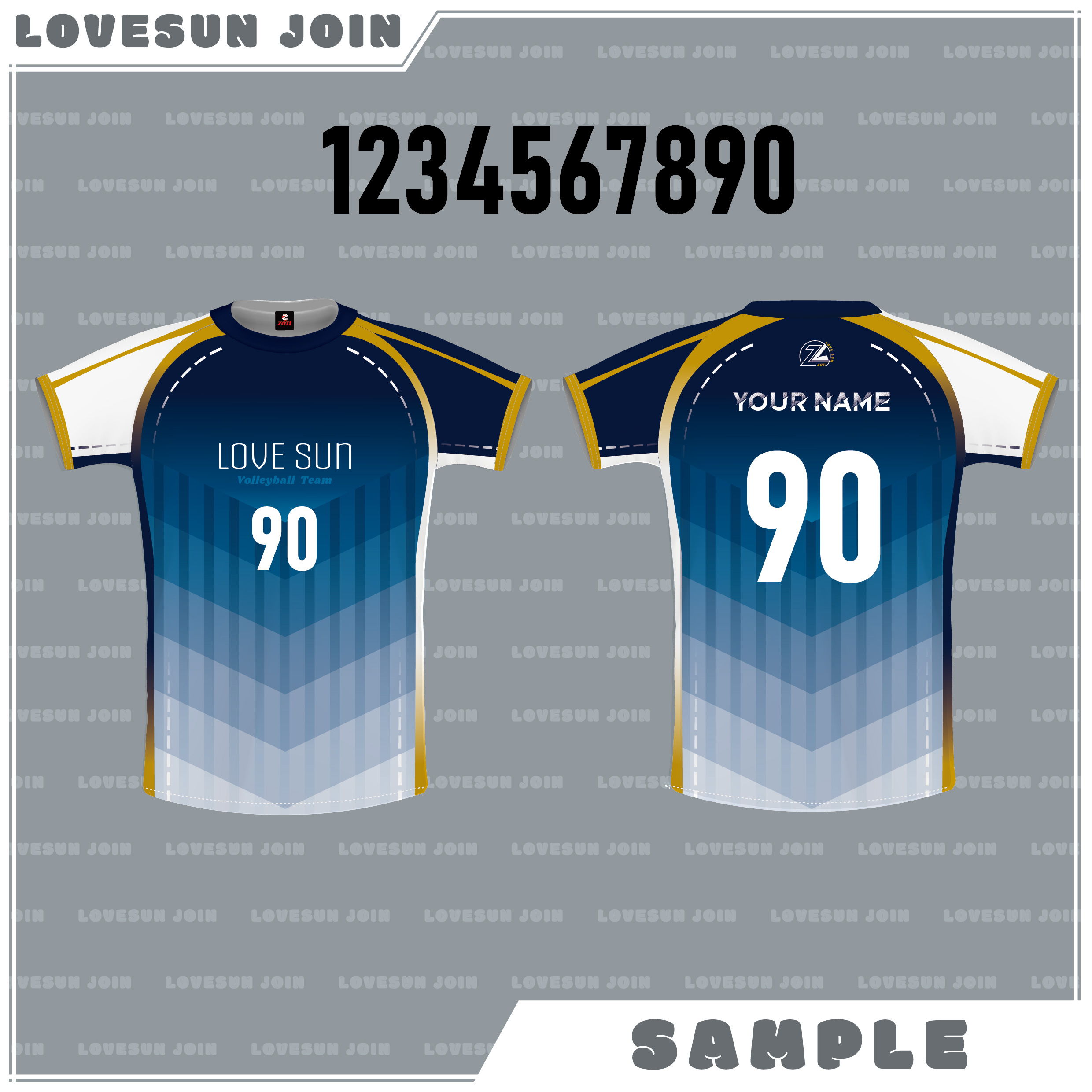 熱昇華短袖球衣 - sample