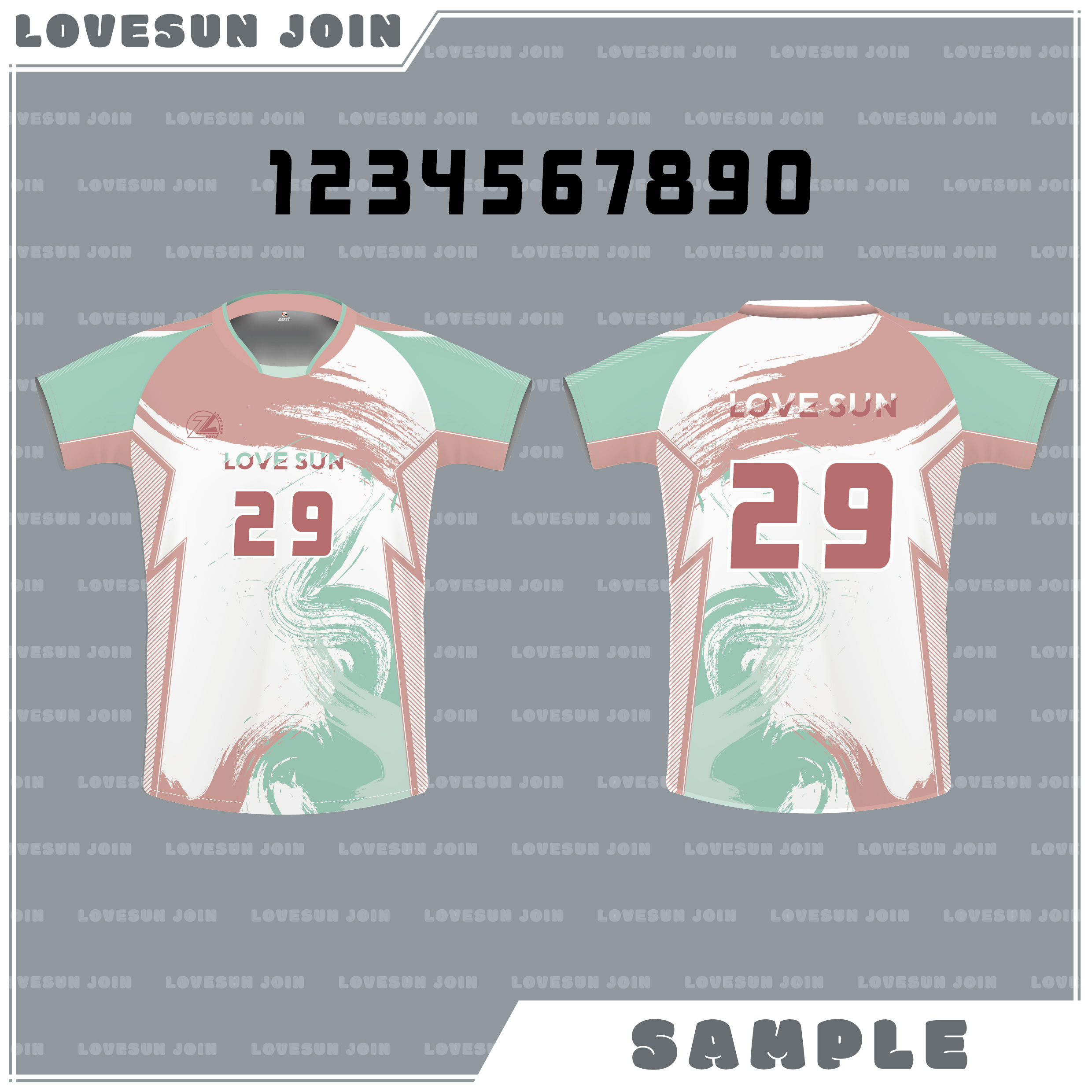 熱昇華短袖球衣 - sample