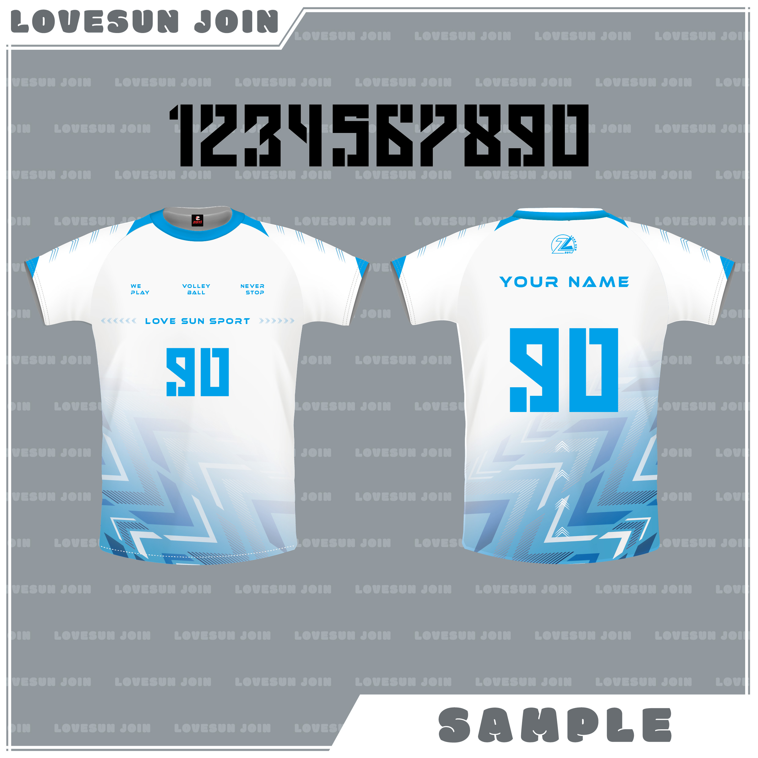 熱昇華短袖球衣 - sample