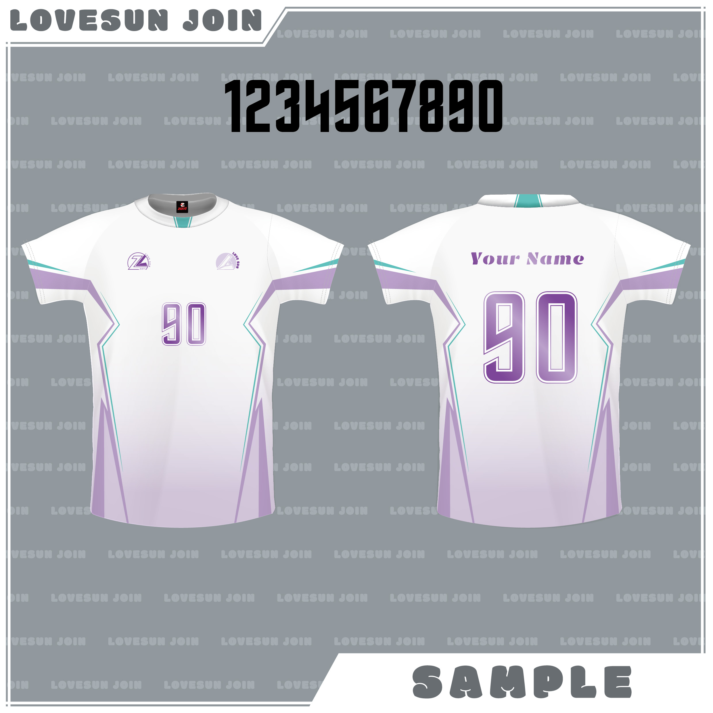 熱昇華短袖球衣 - sample