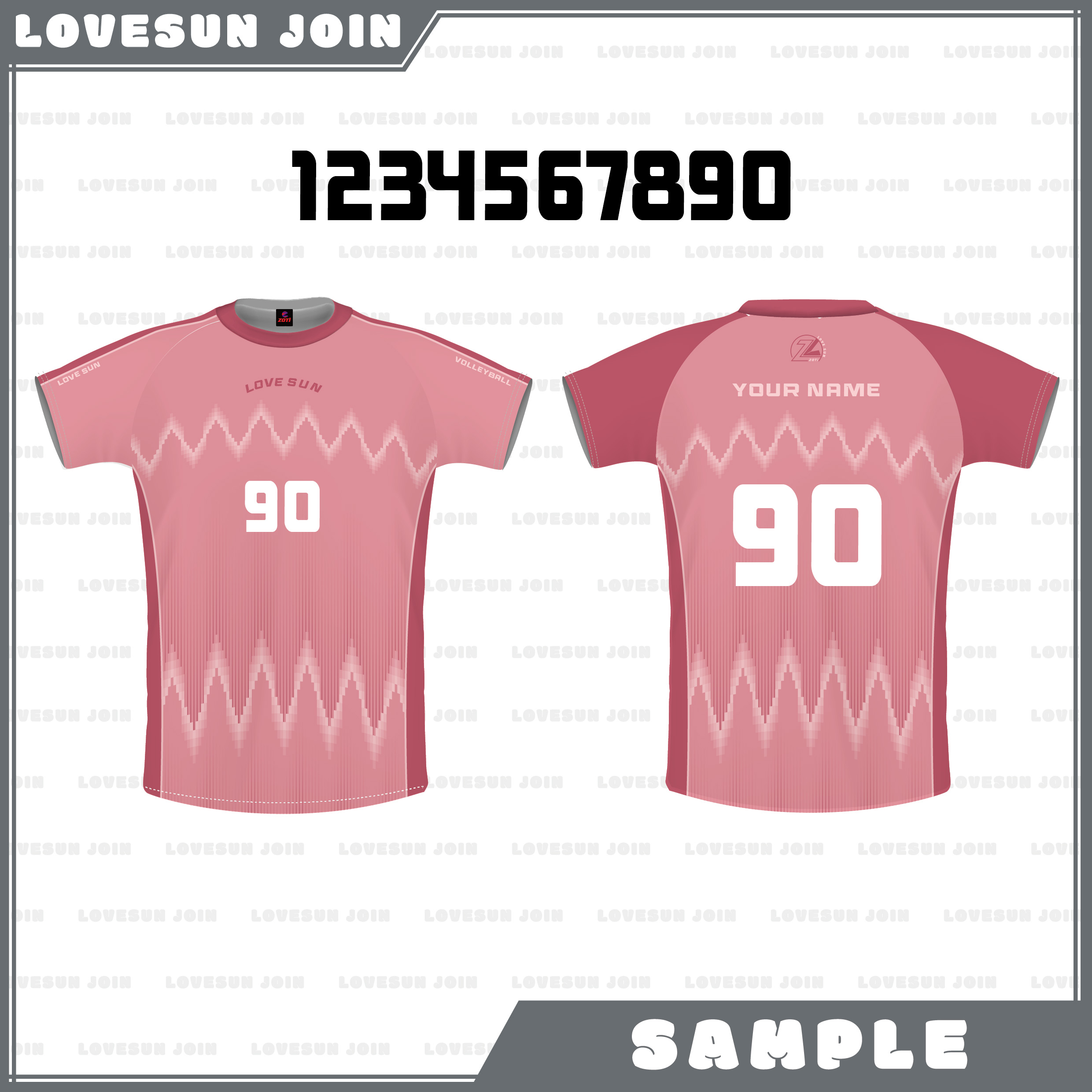 熱昇華短袖球衣 - sample