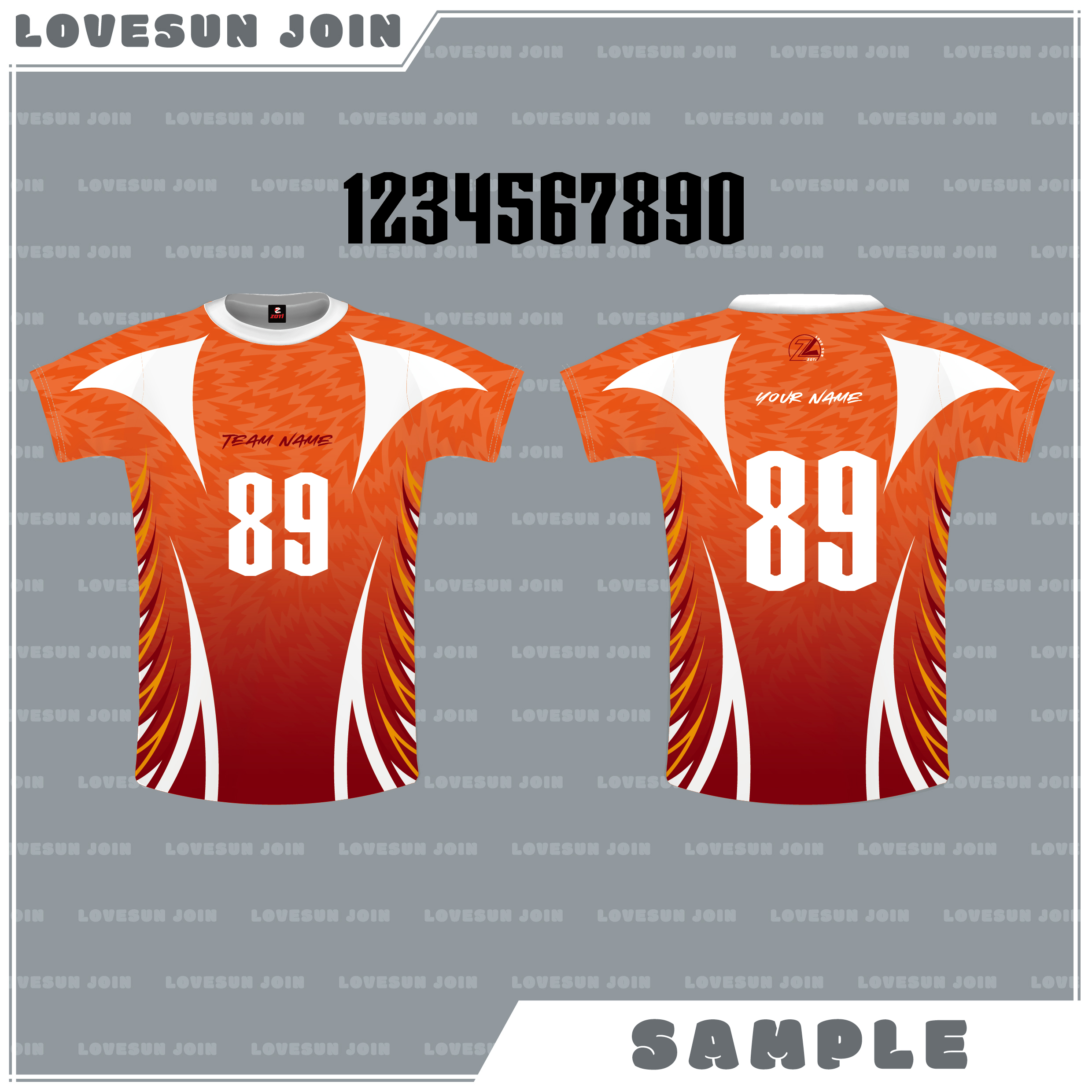 熱昇華短袖球衣 - sample