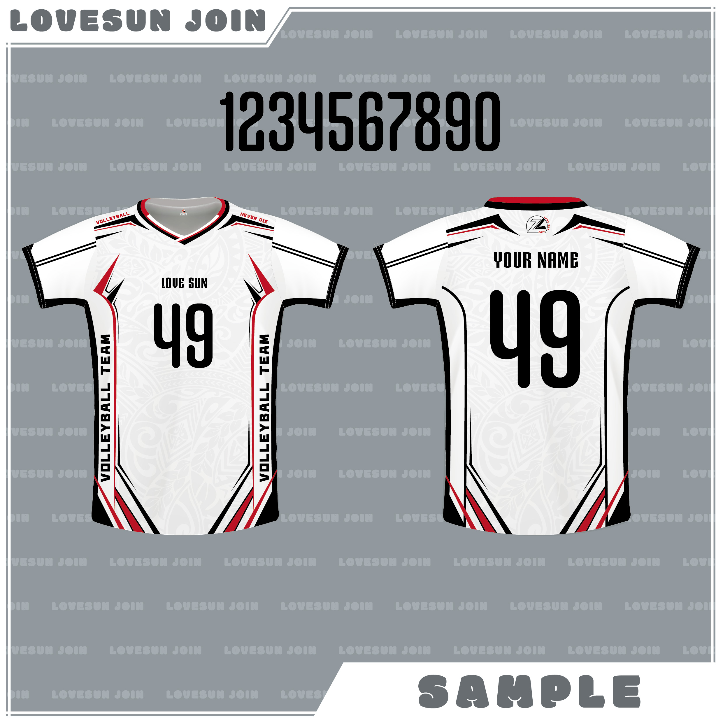 熱昇華短袖球衣 - sample